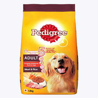 Pedigree Meat & Rice Adult Dry Dog Food