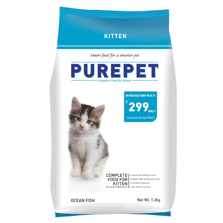 Purepet Ocean Fish Kitten