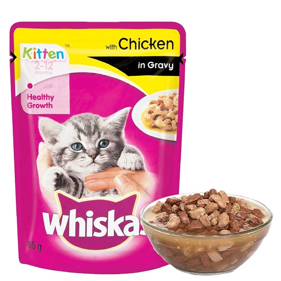 Kitten Chicken In Gravy 85gm
